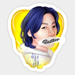 ButterKook - Black VER. Sticker